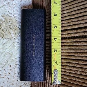 Burberry, black, sunglass/eyeglass, hard case